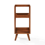 Crosley Asheville Small Vinylopbevaring til 130 Plader – Walnut