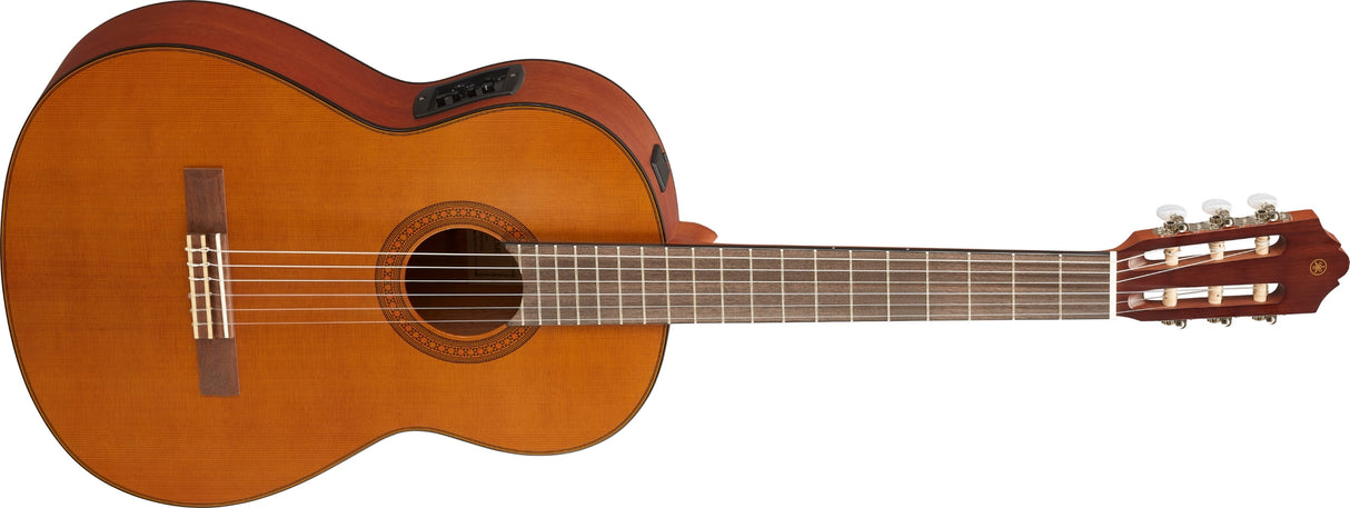 Yamaha CGX122MC klassisk spansk gitarr (Cedar Natural)