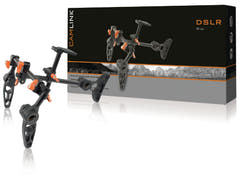 Kamera-/videostativ (svart/orange, 0,9 kg)