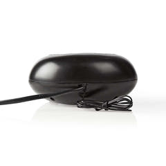 Klockradio med väckarklocka (oval)