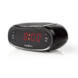 Klockradio med väckarklocka (oval)