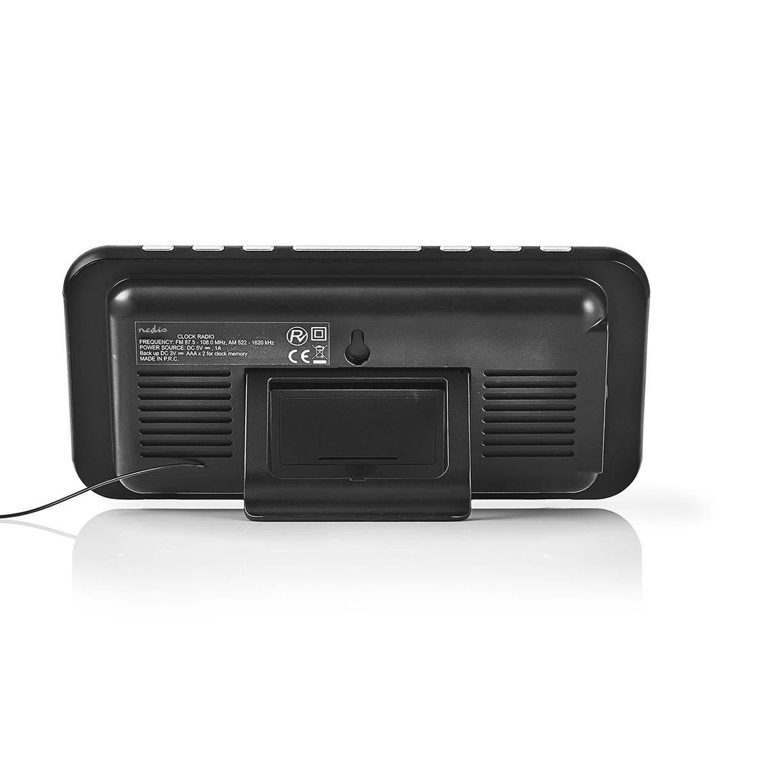 Klockradio med väckarklocka 