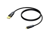 ProCab USB A > USB Micro B kabel 1,5 meter
