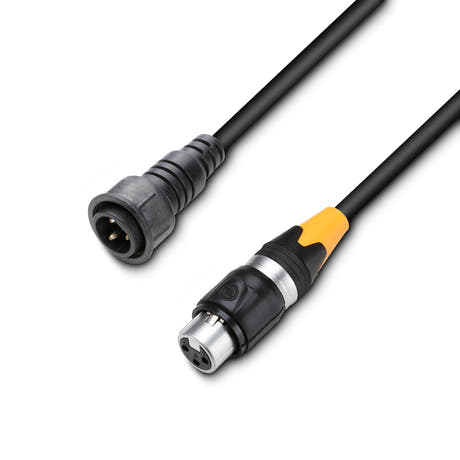 Cameo DMX 3 AD OUT IP65 - DMX-adapter OUT för LED IP-Par, 3-polig, 1,0 m