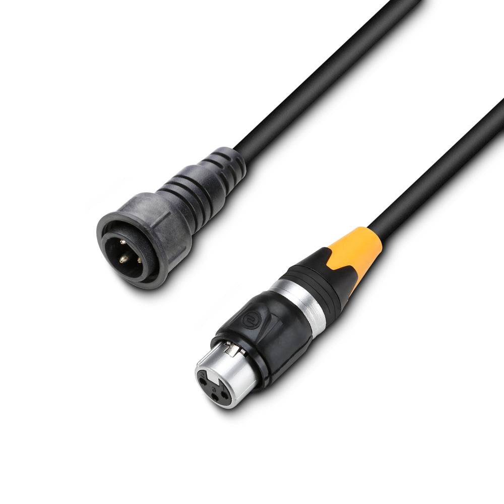 Cameo DMX 3 AD OUT IP65 - DMX-adapter OUT för LED IP-Par, 3-polig, 1,0 m