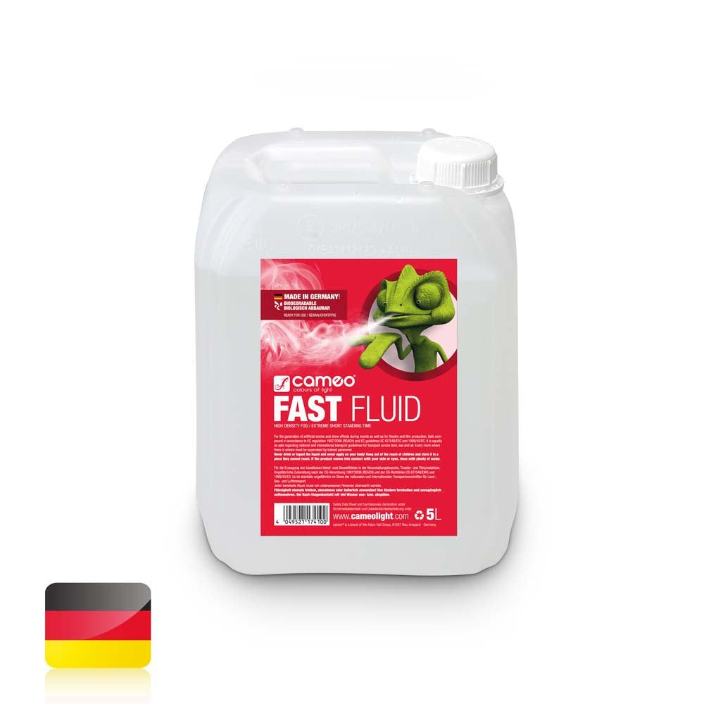 Cameo FAST FLUID 5 L - Rökvätska med mycket hög densitet och mycket kort hängtid 5 L