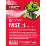 Cameo FAST FLUID 5 L - Rökvätska med mycket hög densitet och mycket kort hängtid 5 L