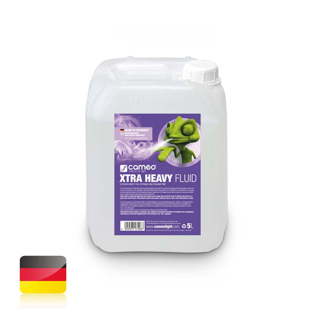 Cameo XTRA HEAVY FLUID 5L - Rökvätska med mycket hög densitet och extremt lång hängtid 5 L