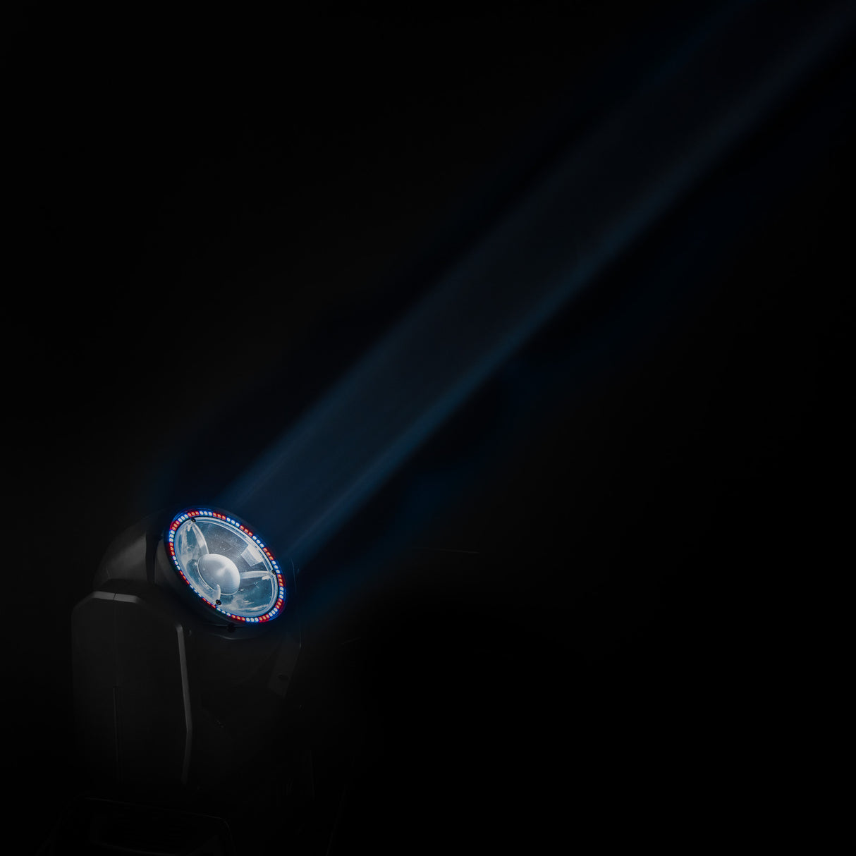 Cameo MOVO BEAM 200 - Beam moving head med obegränsad rotation och LED-ring