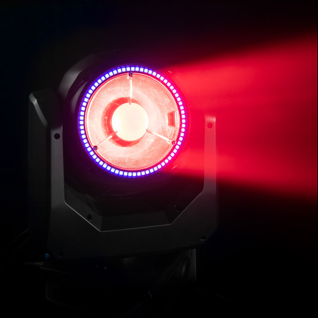 Cameo MOVO BEAM 200 - Beam moving head med obegränsad rotation och LED-ring