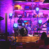 Cameo MOVO BEAM 200 - Beam moving head med obegränsad rotation och LED-ring