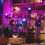 Cameo MOVO BEAM 200 - Beam moving head med obegränsad rotation och LED-ring