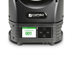 Cameo MOVO BEAM Z100 - Beam-moving head med obegränsad rotation, LED-ring och zoom