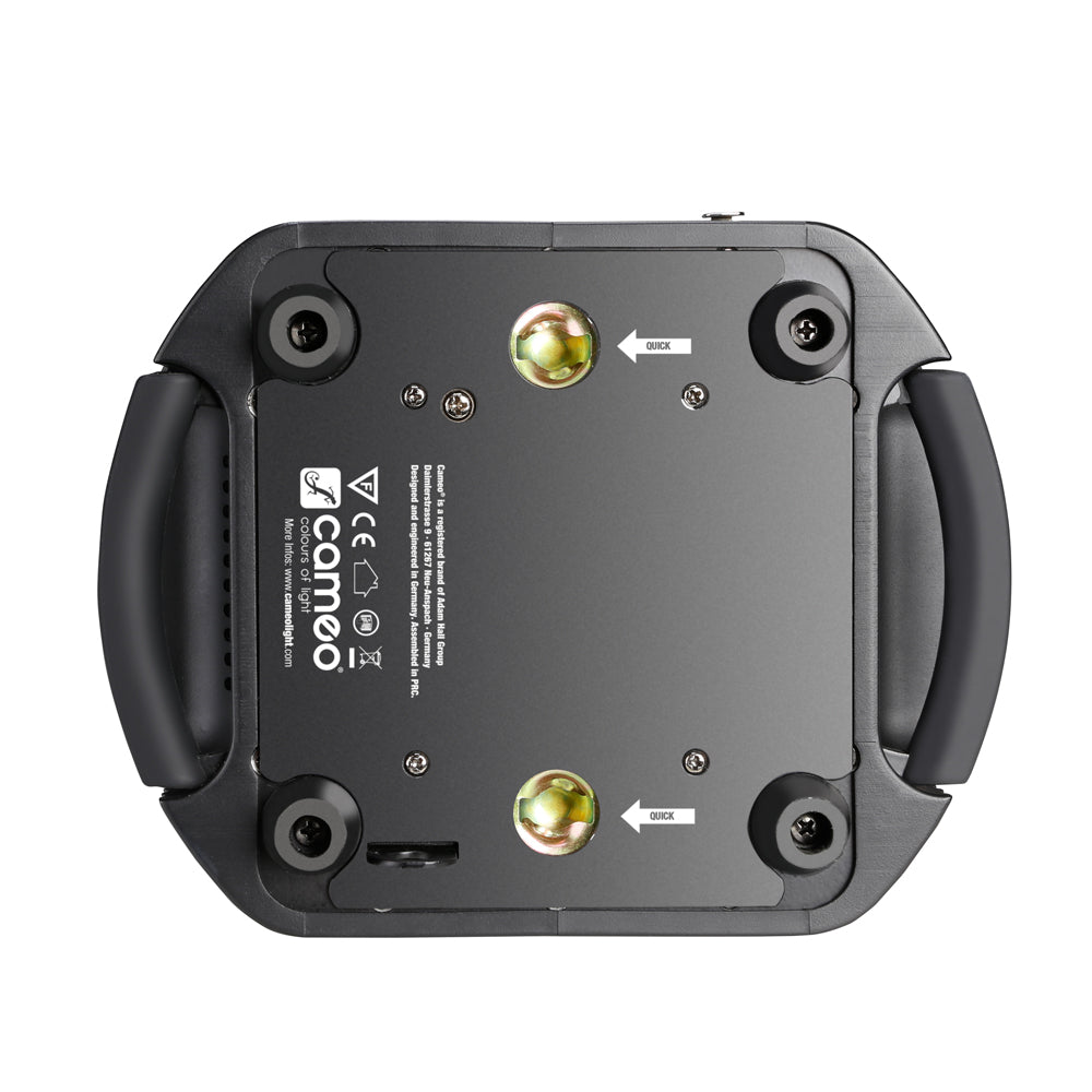 Cameo MOVO BEAM Z100 - Beam-moving head med obegränsad rotation, LED-ring och zoom