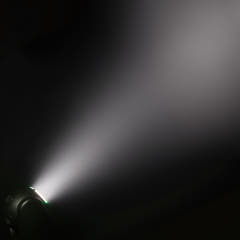 Cameo MOVO BEAM Z100 - Beam-moving head med obegränsad rotation, LED-ring och zoom