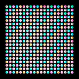Cameo MATRIX PANEL 10 W RGB - 5 x 5 RGB LED-matrispanel med individuell pixelstyrning