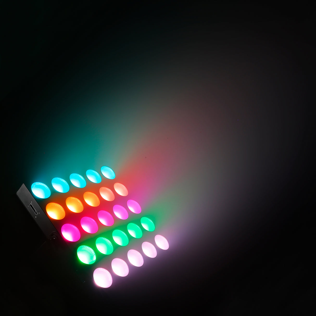 Cameo MATRIX PANEL 10 W RGB - 5 x 5 RGB LED-matrispanel med individuell pixelstyrning