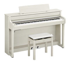 Yamaha CLP-845 El Klaver (Hvid Birk)