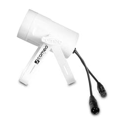 Cameo Q-SPOT 15 RGBW WH - Kompakt spotljus med 15W RGBW LED i vitt kabinett