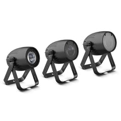 Cameo Q-SPOT 40 TW - Kompakt spot med 40 W justerbar vit LED, utförd i svart