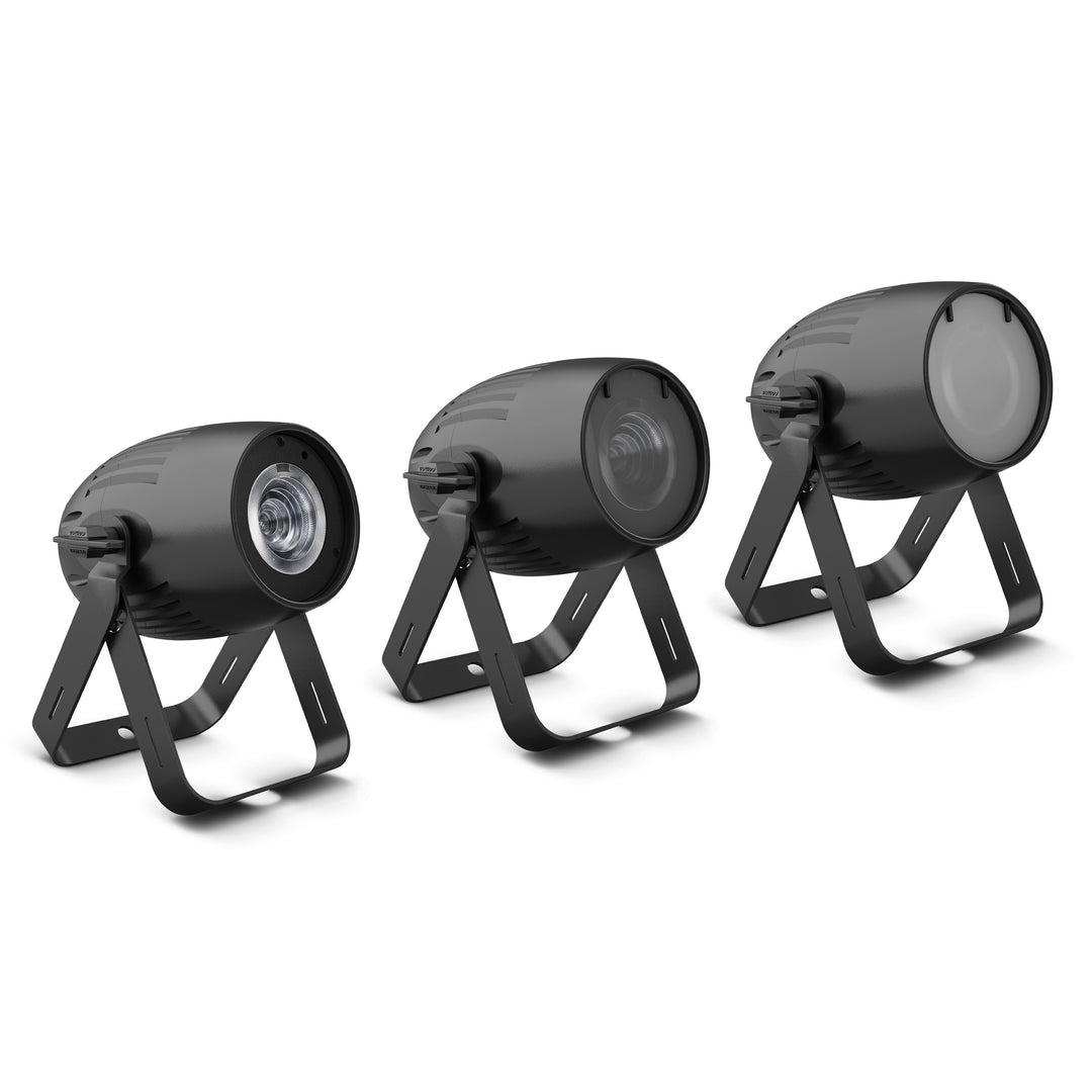Cameo Q-SPOT 40 TW - Kompakt spot med 40 W justerbar vit LED, utförd i svart