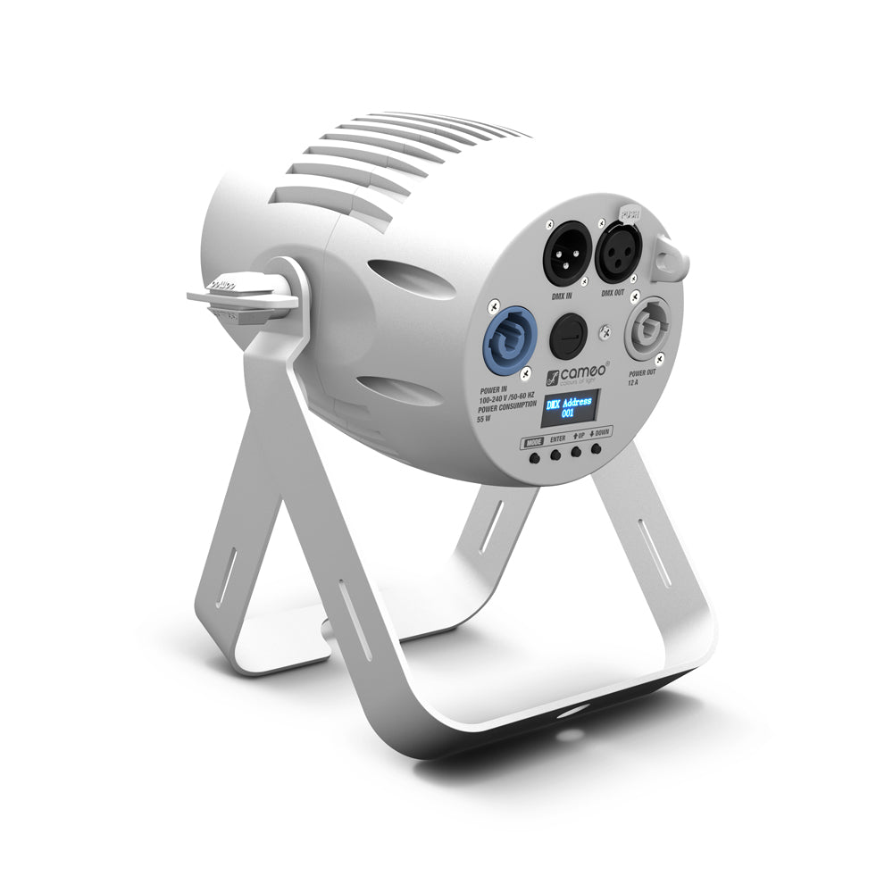 Cameo Q-SPOT 40 WW WH - Kompakt spot med 40 W WW LED i vit finish