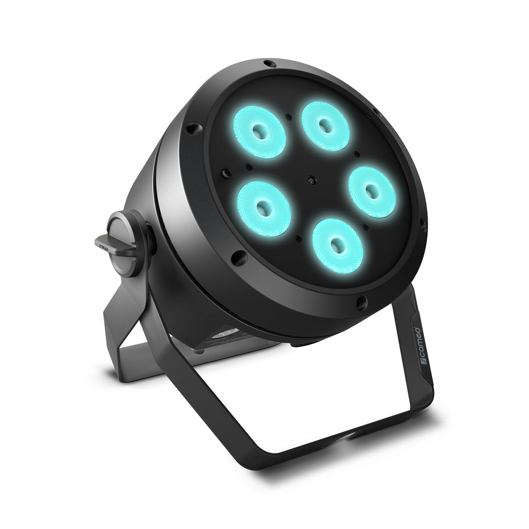 Cameo ROOT® PAR BATTERY - 5 × 4 W batteridriven RGBW LED PAR-spotlight