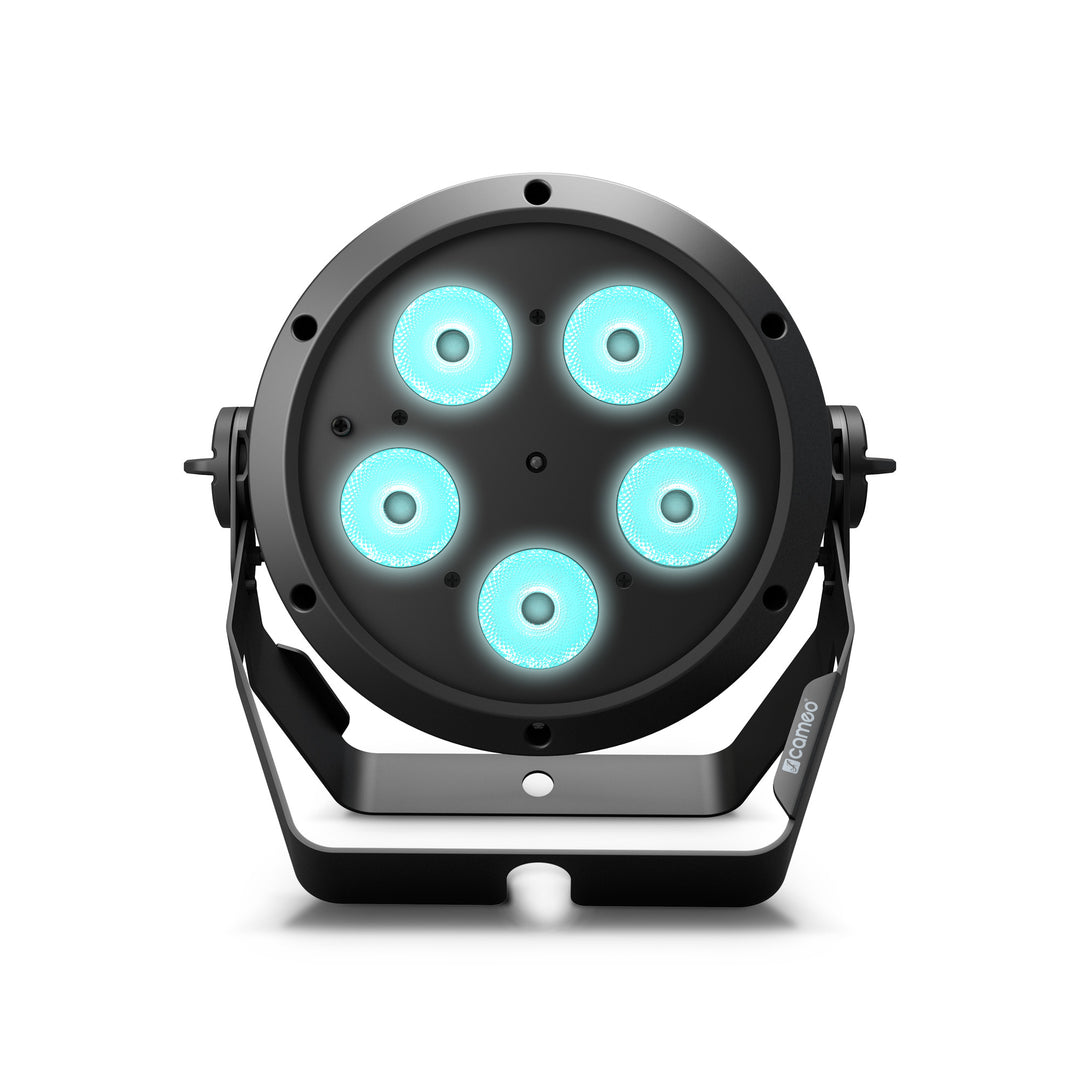 Cameo ROOT® PAR BATTERY - 5 × 4 W batteridriven RGBW LED PAR-spotlight