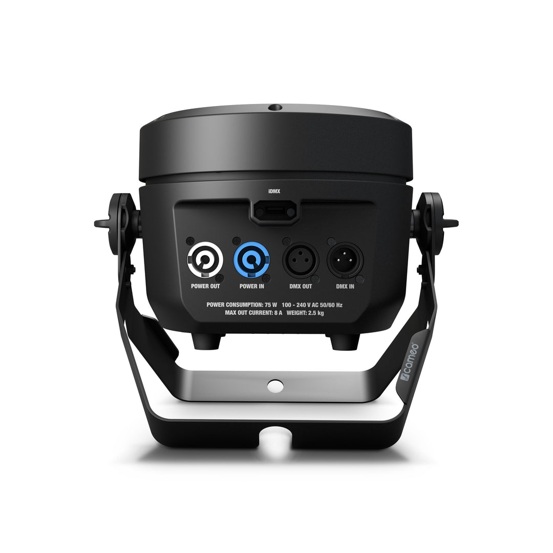 Cameo ROOT® PAR BATTERY - 5 × 4 W batteridriven RGBW LED PAR-spotlight