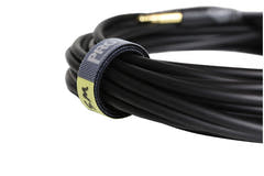 ProCab kabelband med kardborre 30x750 mm, svart/röd 10 stycken
