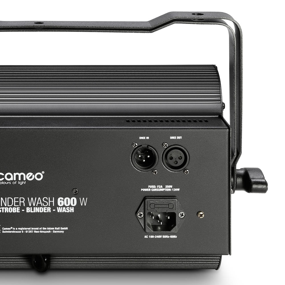 Cameo THUNDER® WASH 600 W - 3-i-1 strobe-, blinder- och wash-ljus 648 x 0,2 W vitt ljus
