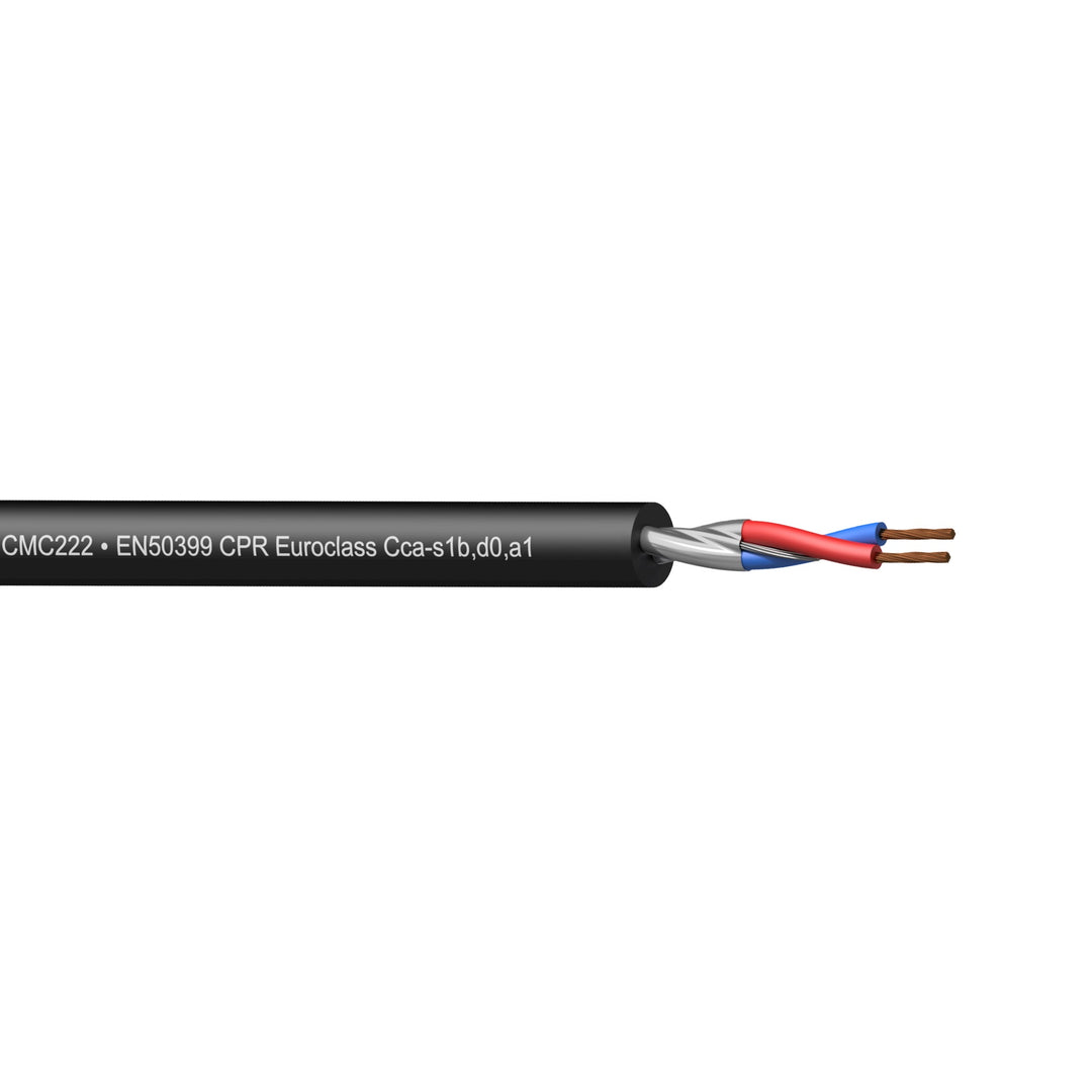 ProCab mikrofonkabel EN50399, 2 x 0.34mm²  300 m