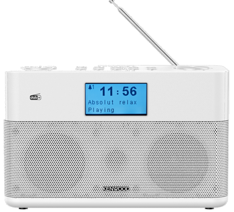 Kenwood CR-ST50DABW DAB+, Bluetooth Radio (vit)