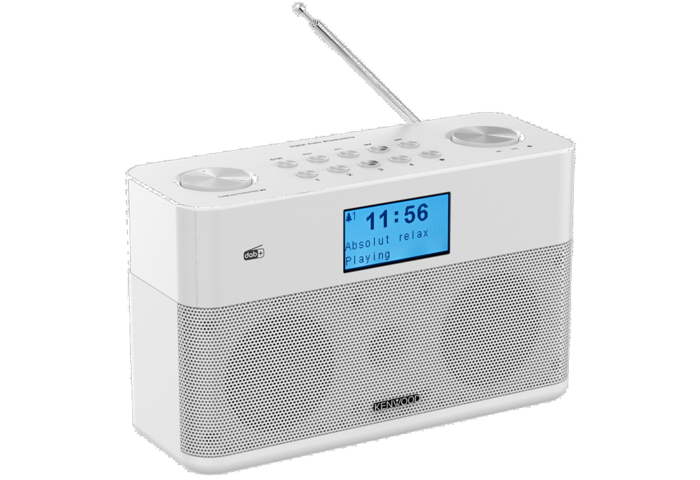 Kenwood CR-ST50DABW DAB+, Bluetooth Radio (vit)