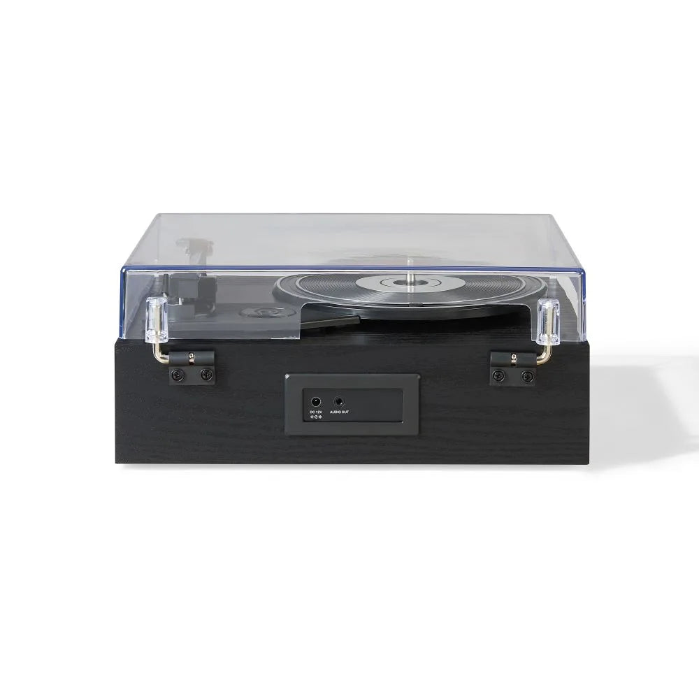 Crosley Miles skivspelare, svart