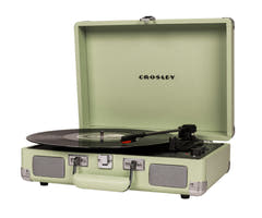 Crosley Cruiser Plus Skivspelare Tvåvägs Bluetooth (Mint) 