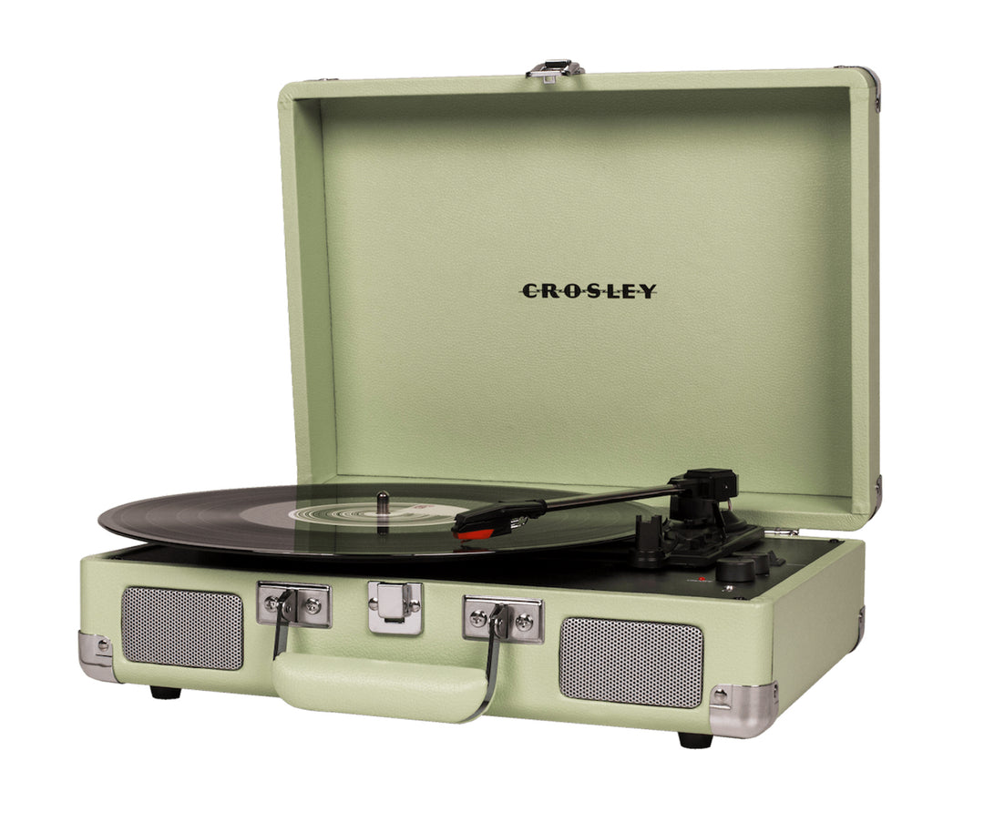 Crosley Cruiser Plus Skivspelare Tvåvägs Bluetooth (Mint) 