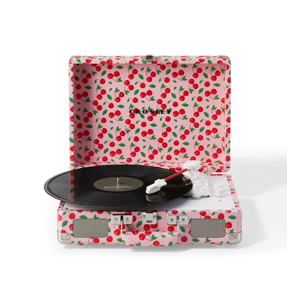 Crosley Cruiser Plus skivspelare tvåvägs Bluetooth (Cherry)