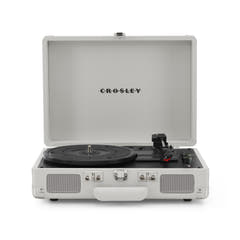 Crosley Cruiser Plus Skivspelare Tvåvägs Bluetooth (White Sand)