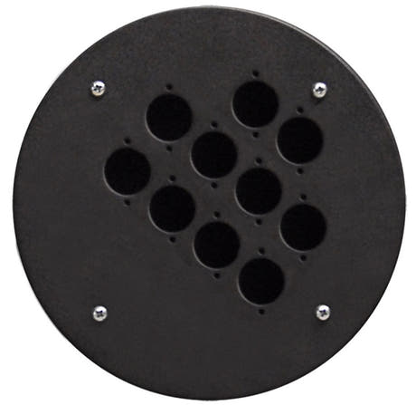 ProCab center plade til tromle 10 x D size hul