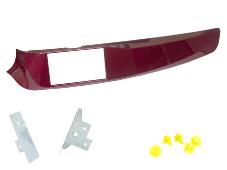 2-DIN ram för Alfa Romeo Giulietta (röd)