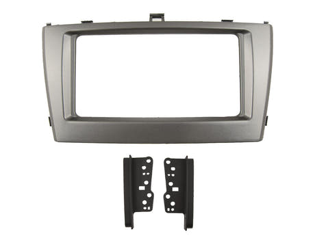 2-DIN ram för Toyota Avensis T27 (silver)