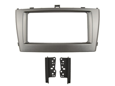 2-DIN ram för Toyota Avensis T27 (silver)