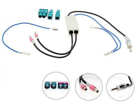 21CT27AA76 Antennadapter för VW mm.