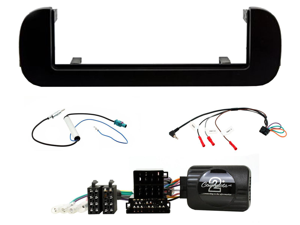 CTKFT28 1-DIN monteringssats för Fiat Panda 2012-2020