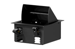Caymon CASY golvbox för 4 ramar, Sort