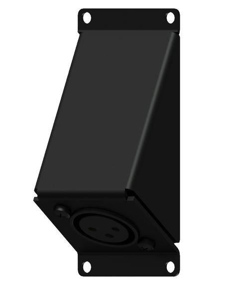 Caymon CASY123 1 plads, vinklet plade 1 x XLR hun 3-pin