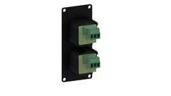 Caymon CASY126 1 plats, platta 2 x XLR han > 3-pin