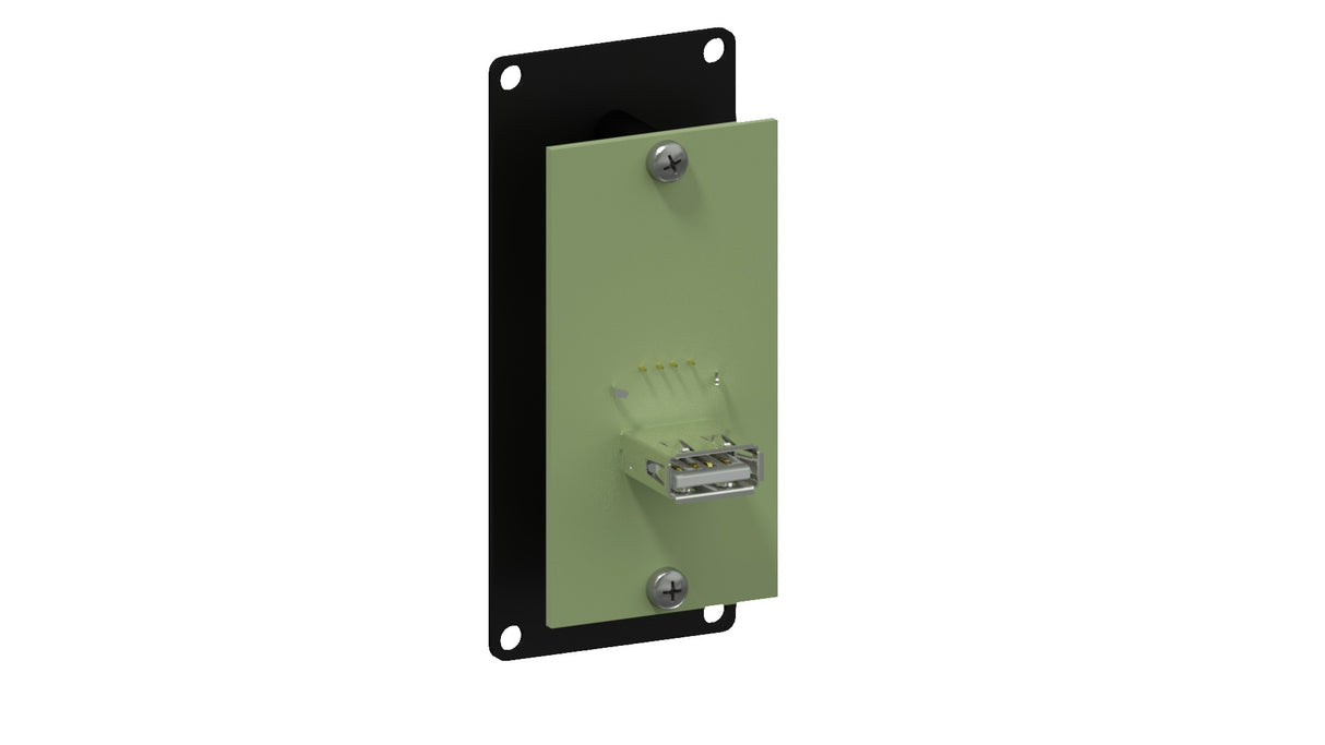 Caymon CASY161 1 plads, USB 2.0 gennemføring
