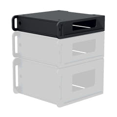 Caymon flightcase 19" insats rack 2 enheter